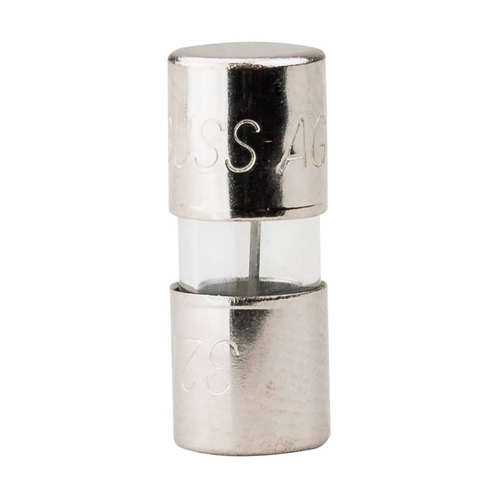 Bussmann AGA-6 Small Dimension Fast Acting Fuse, 6 A, 125 VAC, 32 VDC, Cylindrical Body