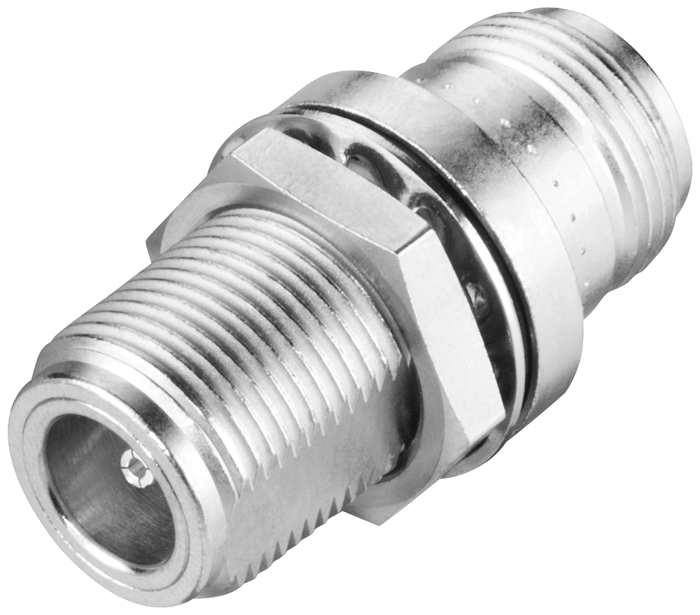 Siemens 6GK57982PP002AA6 Feed-Through Unprotected Panel, For Use With IWLAN R Coax Cable, N-Connect Female/N-Connect Female, 0 to 11 GHz Transmission Frequency, 50 Ohm Impedance, -30 to 100 deg C, IP68