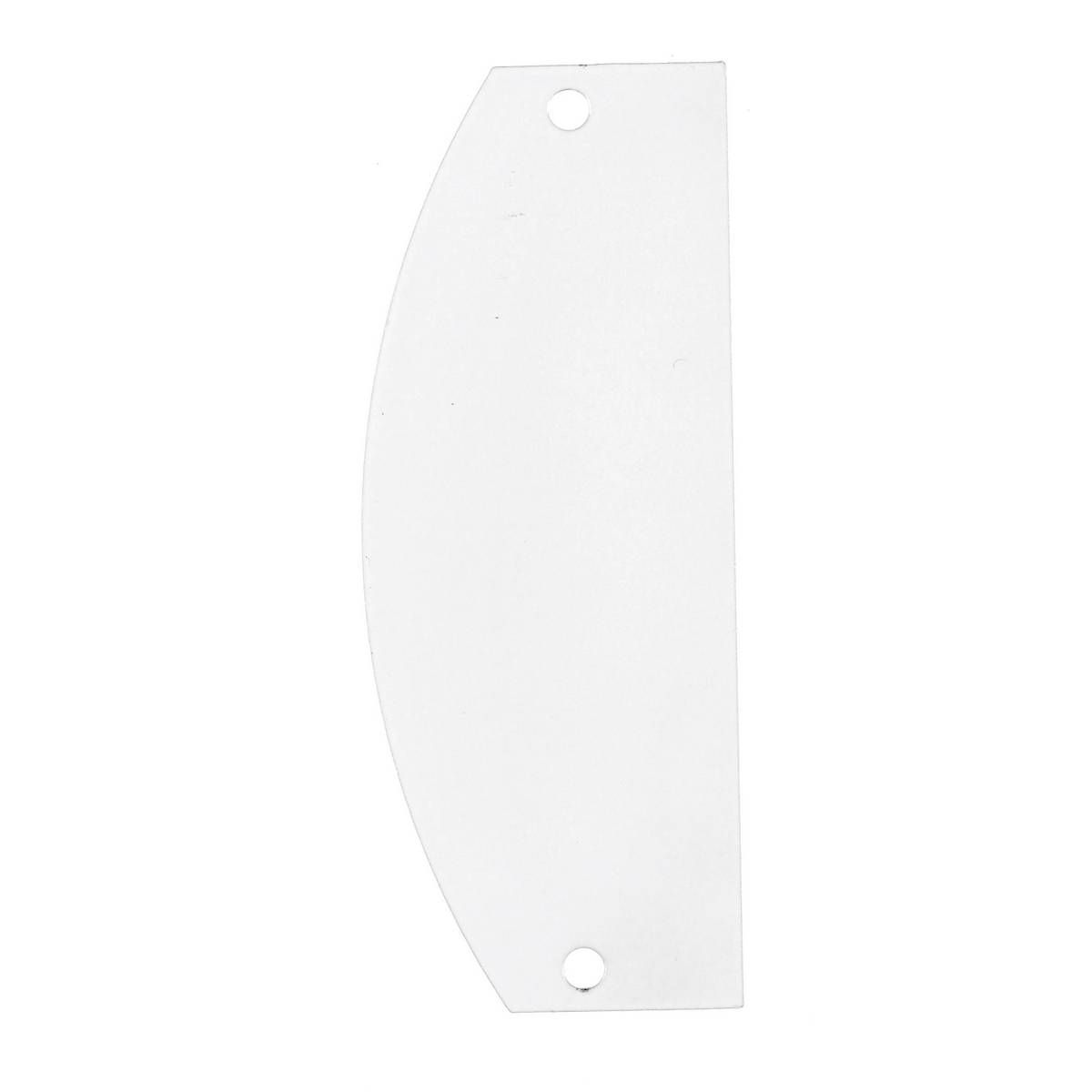 Wiring Device-Kellems SystemOne ScrubShield® S1R8PSPU Blank Perimeter Standard Sub Plate, 4 in L x 1.58 in W x 0.06 in D, Steel
