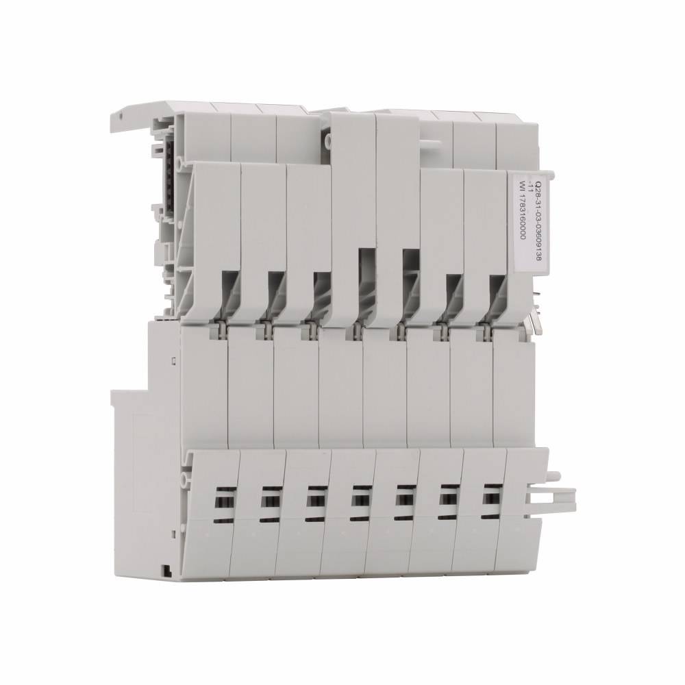 EATON XN-B3S-SBC 3-Level Connection Block Plug-In I/O Base Module, Screw Wire Clamp, For Use With XN-16DO-24VDC-0.5A-P Digital Output Module