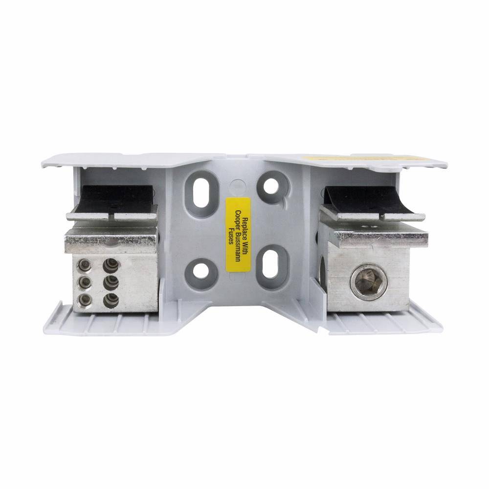 Edison JM60400-1MW16 JM600 Fuse Block, 600 VAC, 225 to 400 A, J Class, 4 AWG to 600 kcmil Wire, 1 Pole
