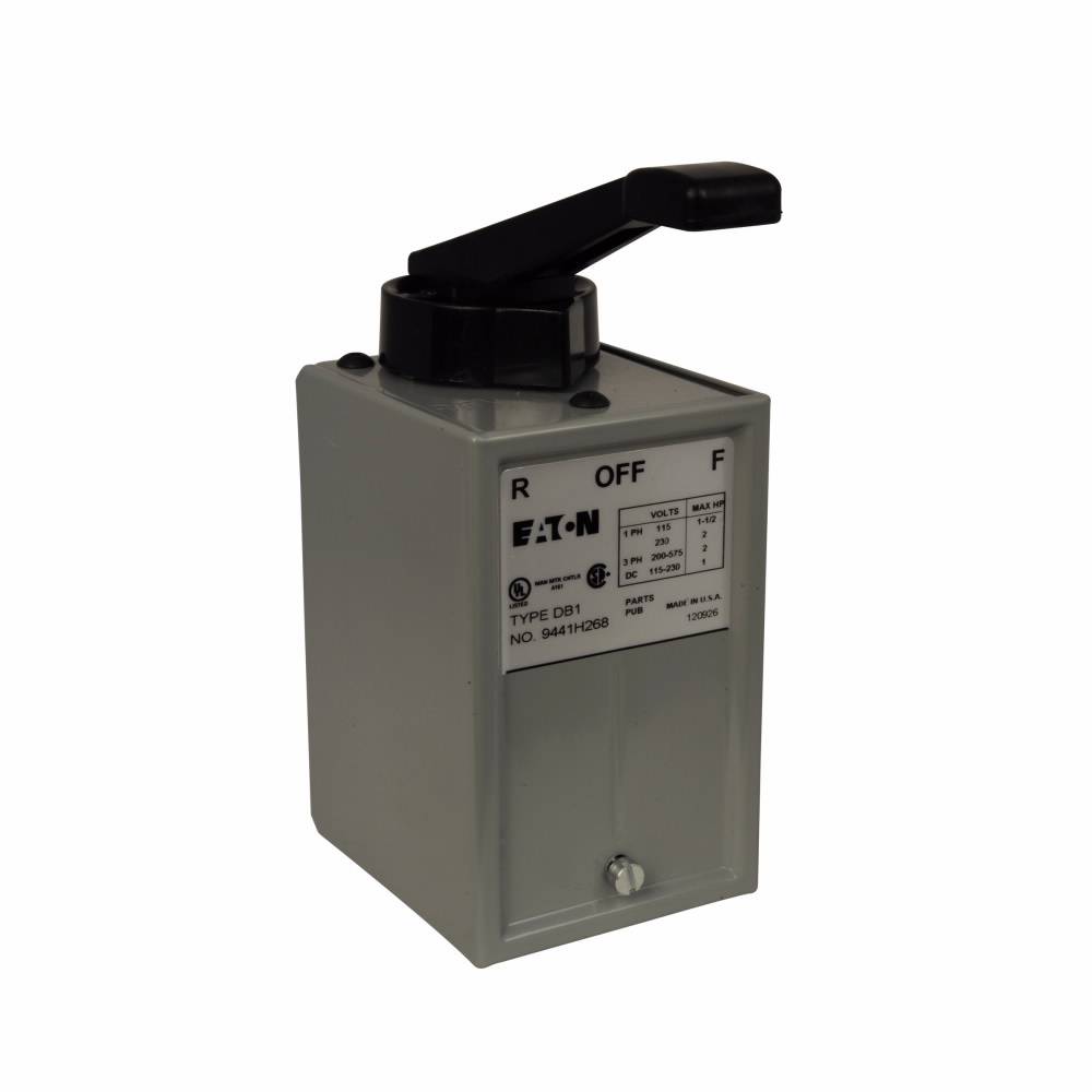 EATON 9441H353 New Compact Drum NEMA Starter, Reversing Action, 3 Poles, NEMA 0/1/2