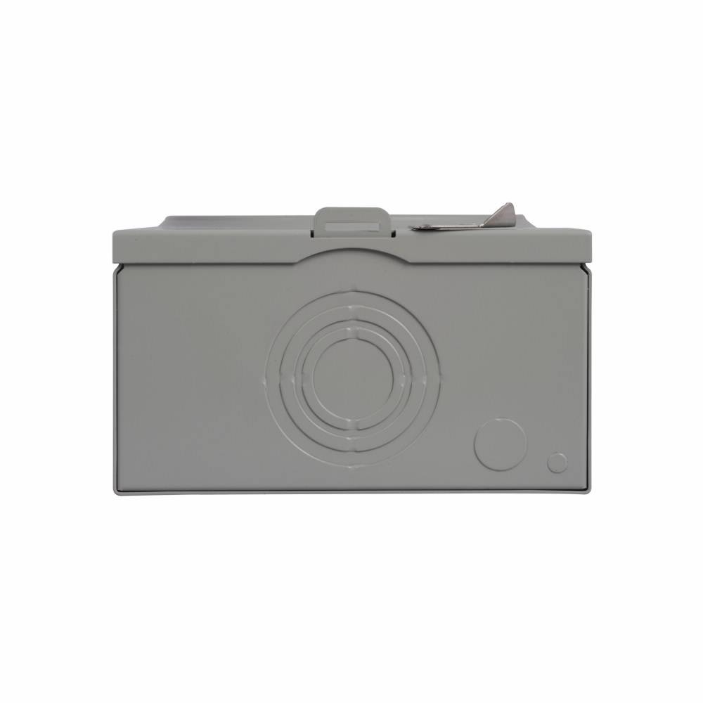 EATON Cutler-Hammer 1004455BCH 3-Wire 1-Position Residential Service Single Meter Socket With Horn Bypass, 600 VAC, 200 A, 1 Phase