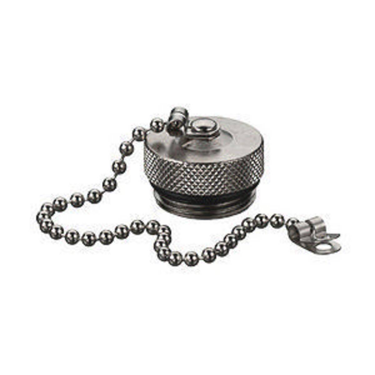 Wiring Device-Kellems CCM1C Fabricated Closure Cap, For Use With 30 A Female Receptacle, Aluminum