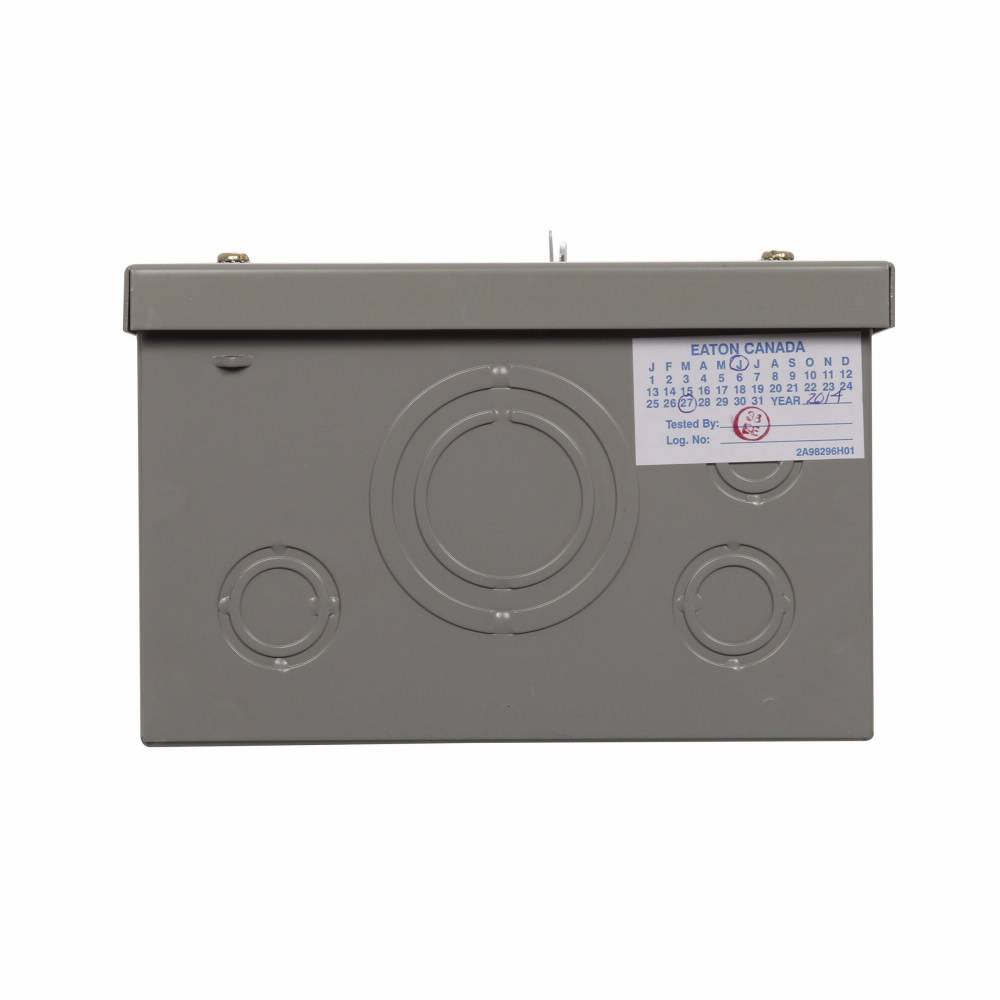 EATON SFDN225 C Series Circuit Breaker Enclosure With Knockout, 6.28 in L x 8.56 in W x 23-1/4 in H, NEMA 1 NEMA Rating, Steel