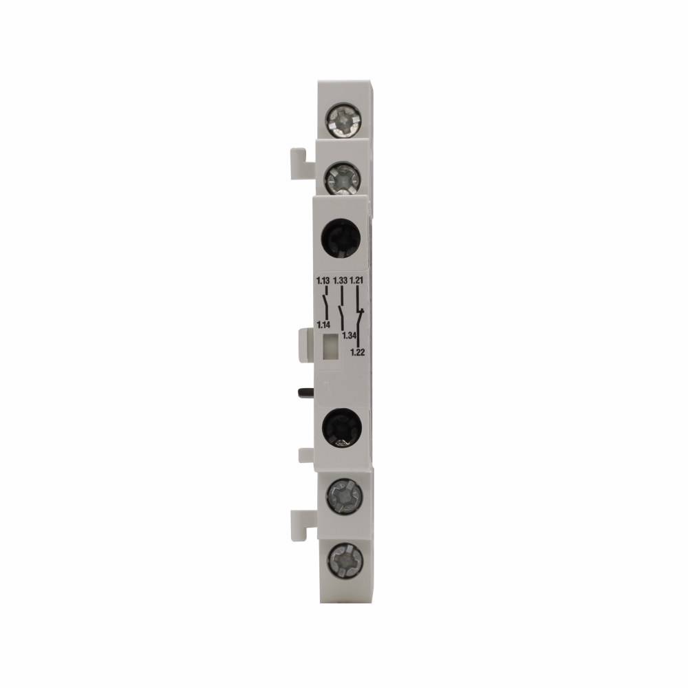 EATON XTPAXSA21 Auxiliary Contact, 500/250 VAC/VDC, 0.25 to 3.5 A, 3 Contacts