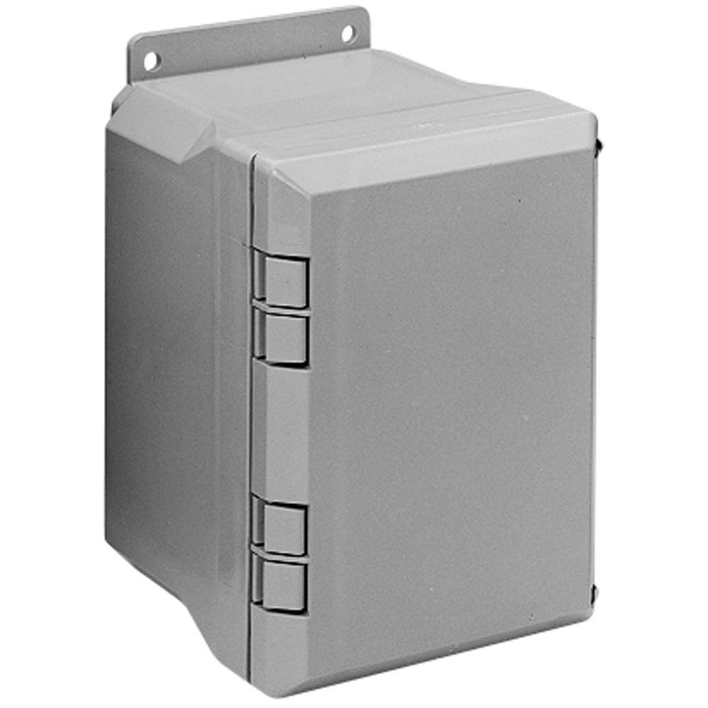 Carlon® NH16146 Nema Enclosure, 14 in W x 7 in D 16 in H, NEMA 1/2/3/3S/3X/3SX/4/4X/12 NEMA Rating, Polycarbonate