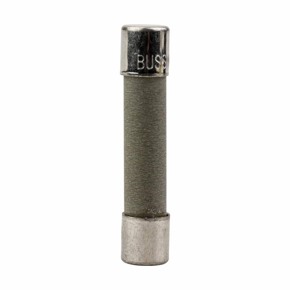 Bussmann BK/ABC-7-R ABC Small Dimension Fast Acting Fuse, 7 A, 250 VAC, 125 VDC, 32 VDC, 200 A, 100 kA Interrupt, Cylindrical Body