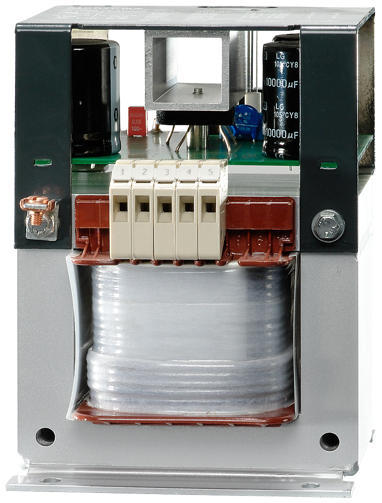 Siemens SIDAC 4AV2400-2EB00-0A Isolating Non-Stabilized Power Supply Transformer, 400/230 VAC Primary, 24 VDC Secondary, 0.24 kW Power Rating, 50/60 Hz, 1 Phase
