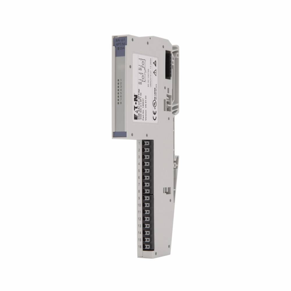 EATON XNE-8AI-U/I-4PT/NI XNE Integrated Analog Input and RTD Module, 8 Inputs, 16/12 bit Resolution