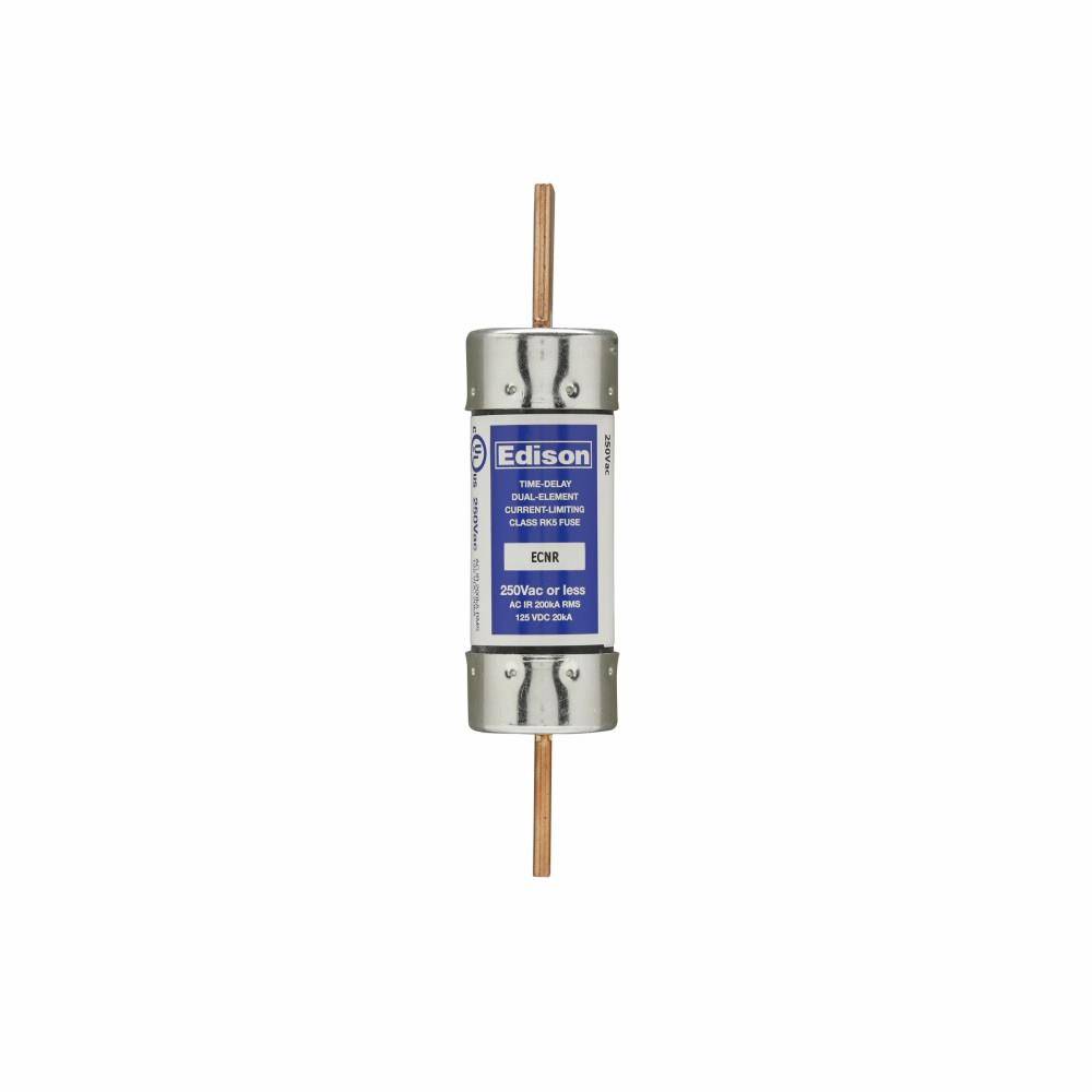 Edison ECNR150 ECNR Current Limiting Time Delay Fuse, 150 A, 250 VAC/125 VDC, 200 kAIC Interrupt, Class: RK5, Cylindrical Body