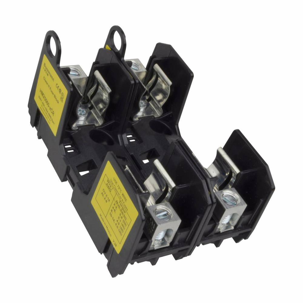 EATON Edison HM25060-2CR Fuse Block, 250 V, 60 A