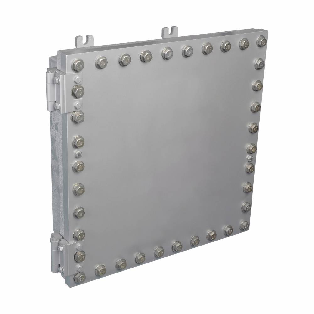 Crouse-Hinds EJB602212 Style C Dust-Ignitionproof Explosionproof Raintight Non-Insulated Junction Box, 22 in W x 12 in D, NEMA 3/3R/4/4X/7B/7C/7D/9E/9F/9G/IP66 NEMA Rating, Copper-Free Aluminum