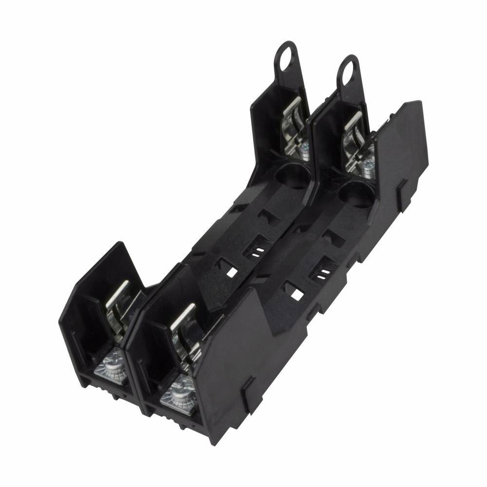 Edison HM60030-2PR Modular Ferrule Fuse Block With Pressure Plate, 600 V, 30 A, 18 to 10 AWG Cu Wire, 2 Poles