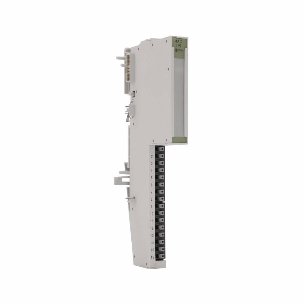 EATON XNE-4AO-U/I XNE Integrated Analog Output Module, 4 Outputs, 16/12 bit Resolution