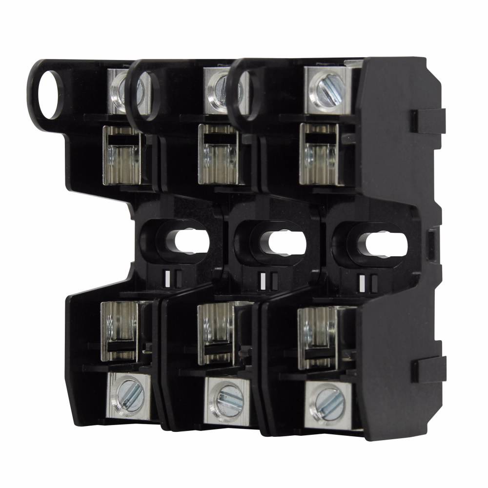 Edison Bussmann HM25030-3CR HM Series Midget Fuse Block, 250 V, 30 A, 3 Poles