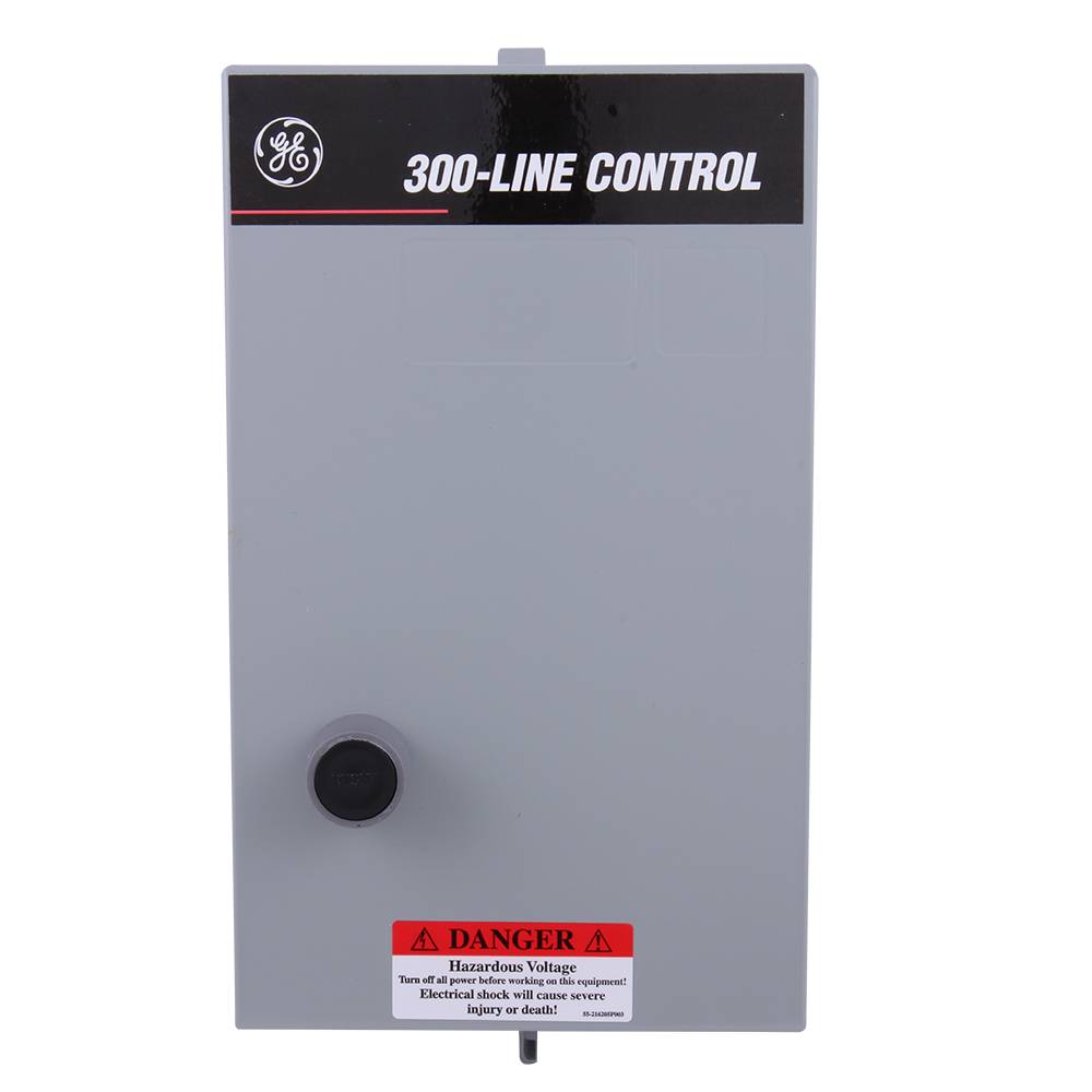 GE CR306C104 300 Line Full Voltage Non-Combination Non-Reversing NEMA Magnetic Starter, 460 to 480 VAC V Coil, 3 Poles, NEMA 1 Enclosure