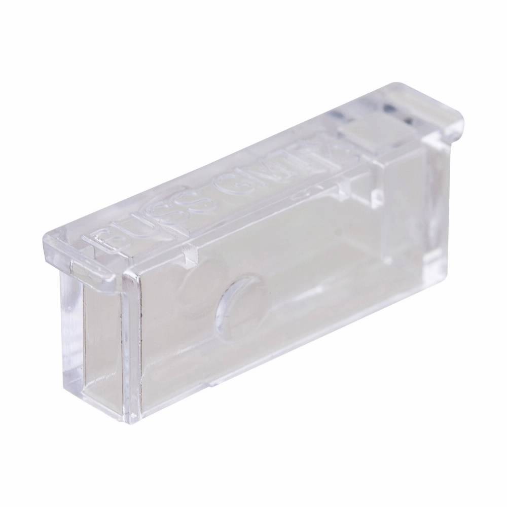 Bussmann BK/GMT-X Fast Acting Fuse Cover, 0.18 to 15 A, 125 VAC/60 VDC, For Use With Fast Acting Indicating Fuse, Thermoplastic, Clear