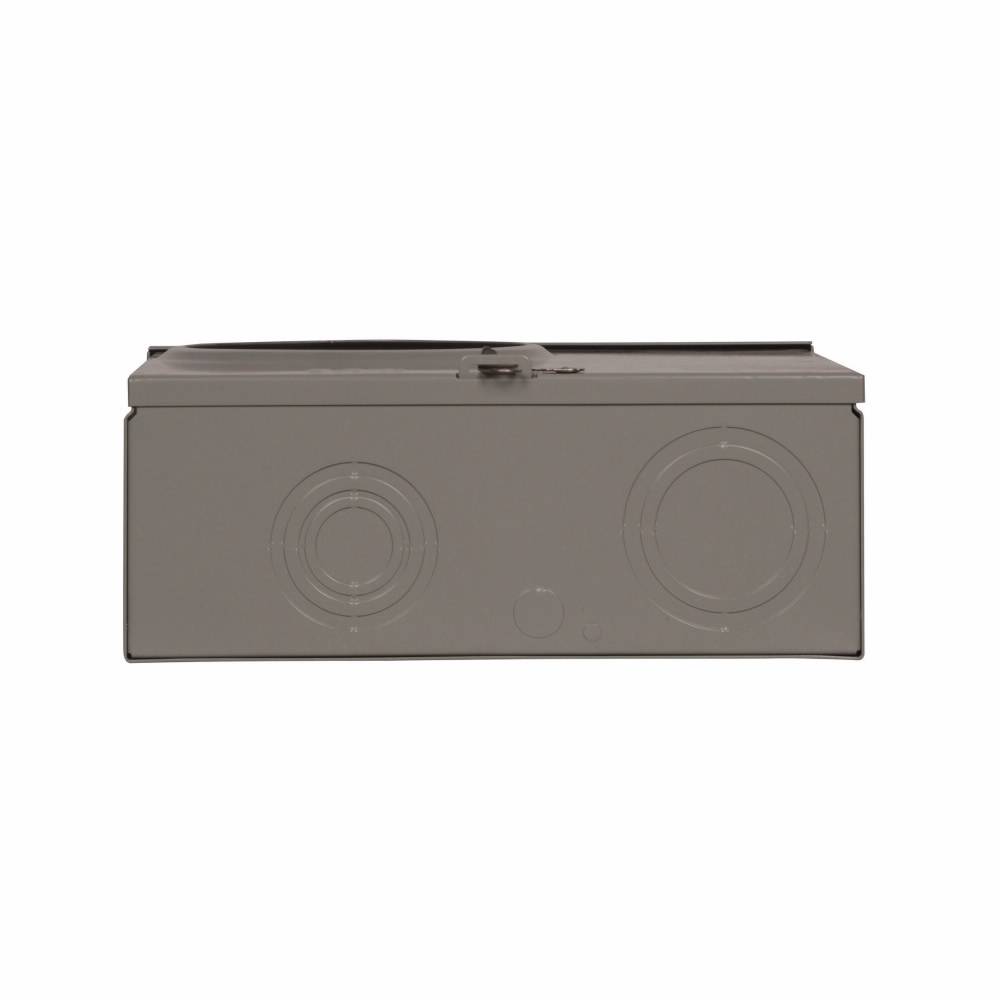 EATON 1004884ARHCH 1-Position 3-Wire Horn Bypass Meter Socket, 600 VAC, 200 A, 1 ph Phase