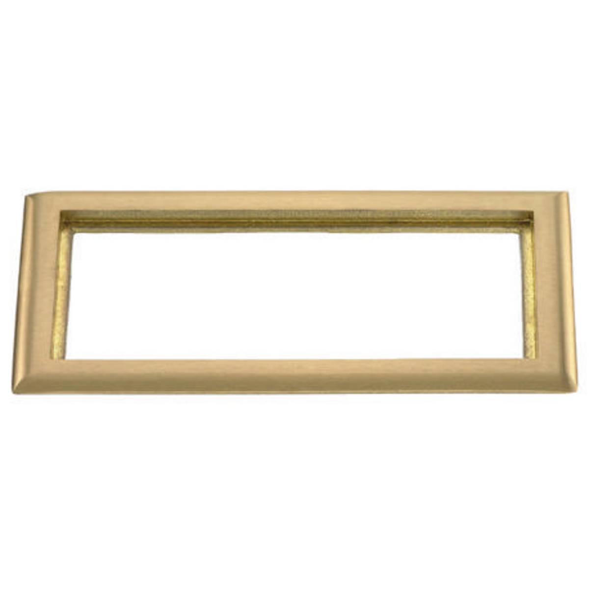 PREMISE WIRING SB3085 3-Gang Rectangular Standard Carpet Flange, 11.31 in L, Brass