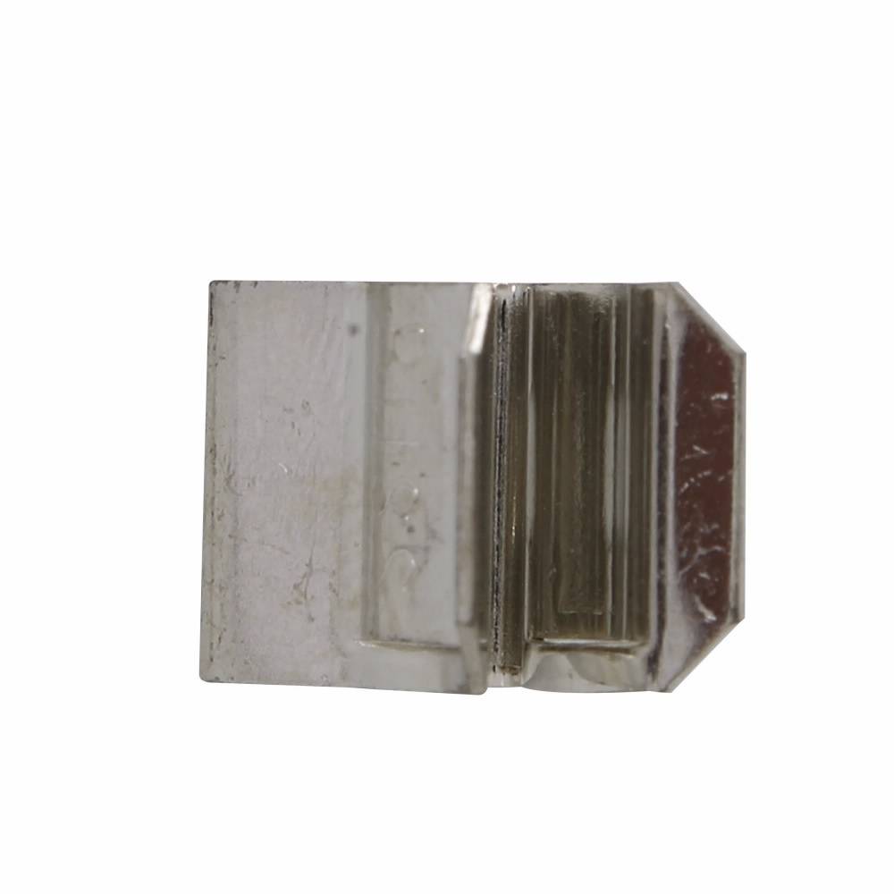 Bussmann 5674-01 Fuse Clip With End Stop and Mounting Hole, 9/32 in Dia Fuse, PC Board Mount, Beryllium Copper, Silver