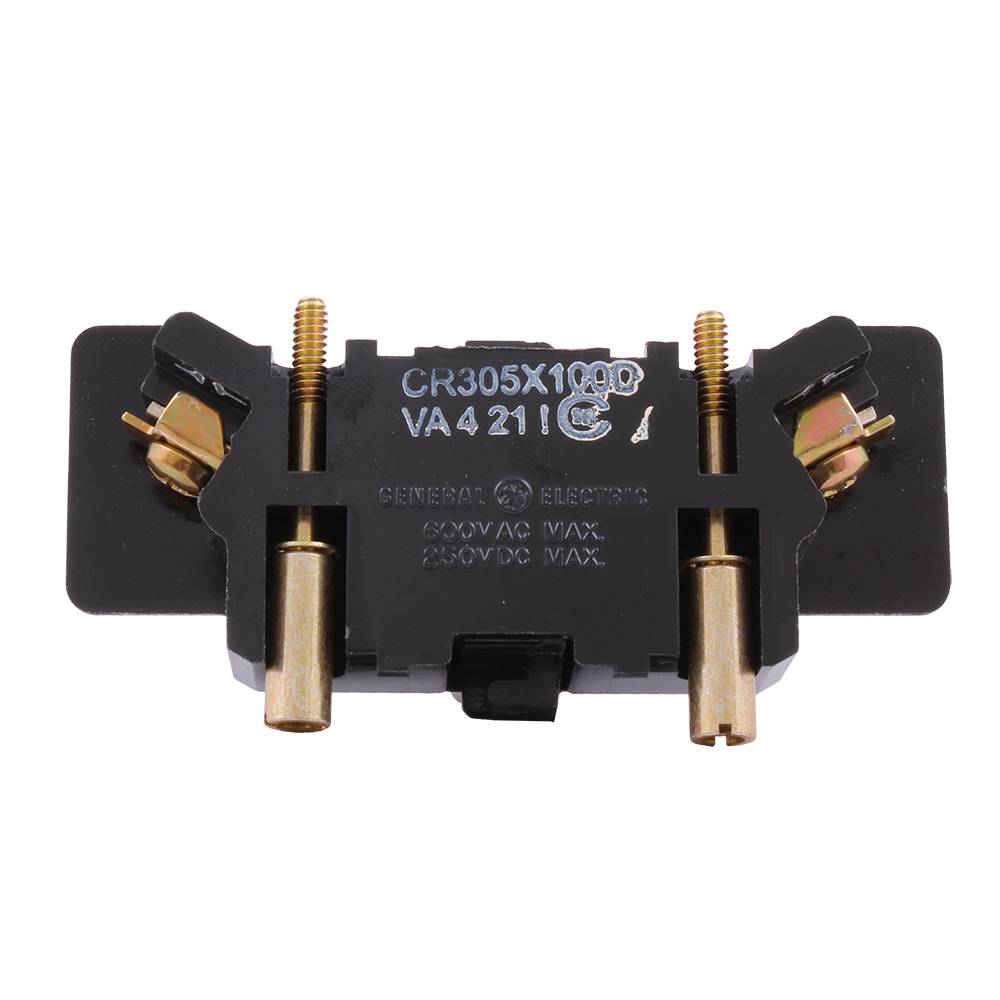 GE CR305X100D Auxiliary Contactor, 120 VAC/30 VDC, 0.15 A, 1 Contact