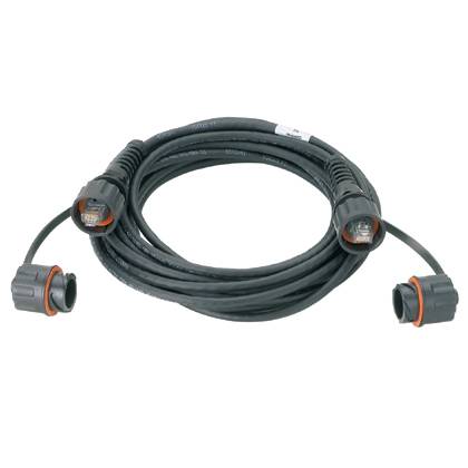 Panduit® IndustrialNet™ TX6A™ ISTP6X10MBL Class EA Patch Cord, Cat 6A, 26 AWG SF/UTP Copper Conductor, Modular Plug Connector, 10 m L Cord