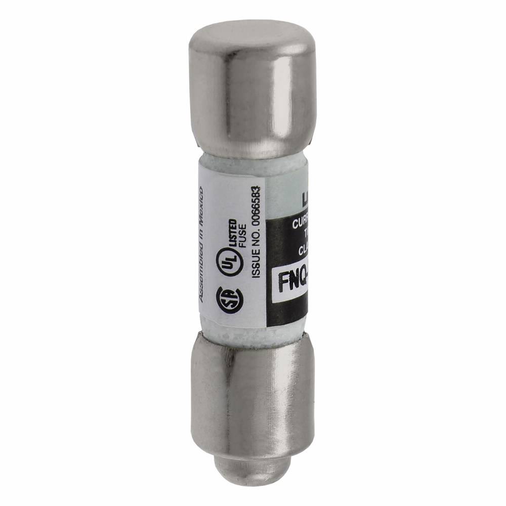 Bussmann CC-Tron® FNQ-R-1-8/10 Time Delay Fuse, 1.8 A, 600 V, 200 kA Interrupt, CC Class, Cylindrical Body