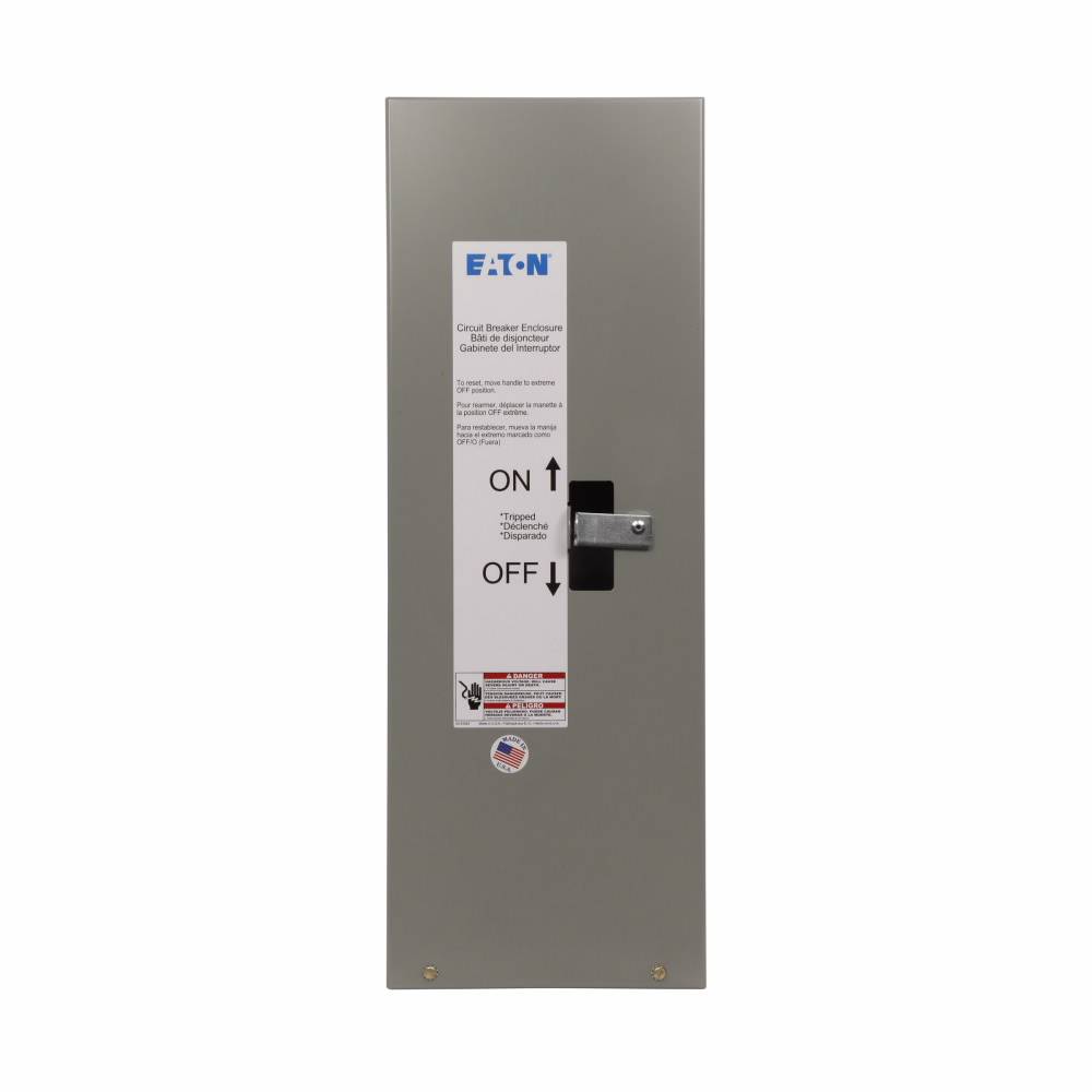 EATON SFDN225 C Series Circuit Breaker Enclosure With Knockout, 6.28 in L x 8.56 in W x 23-1/4 in H, NEMA 1 NEMA Rating, Steel