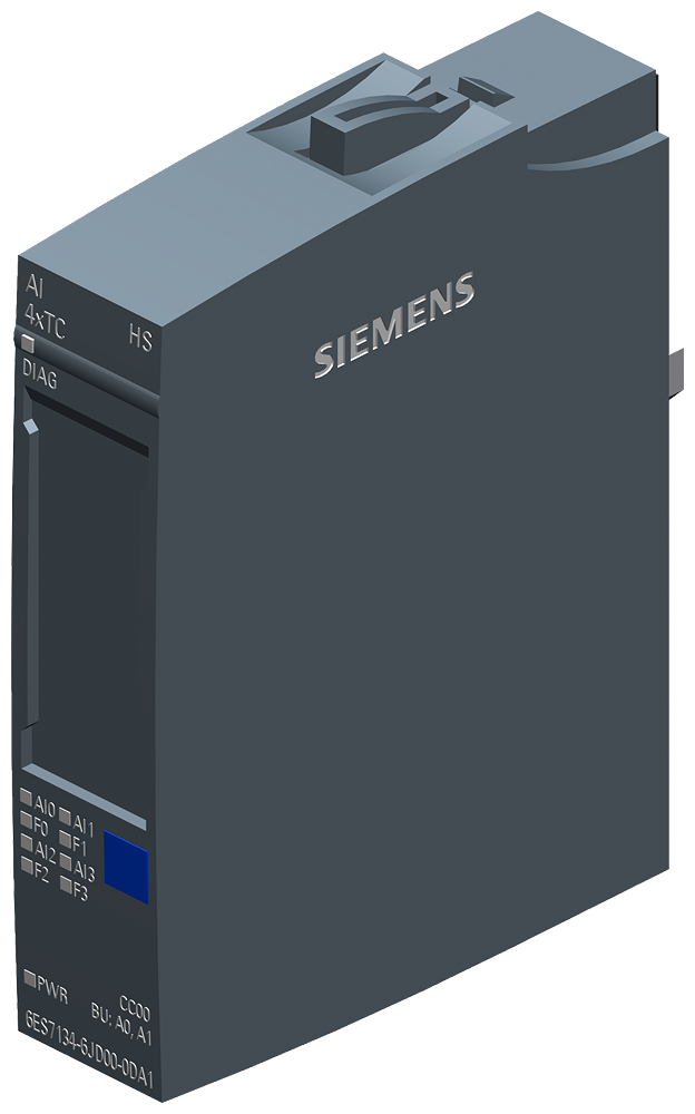 Siemens 6ES71346JD000DA1 Analog Input Module, 4 Inputs, 16 bit Resolution, +/-0.03 % Accuracy