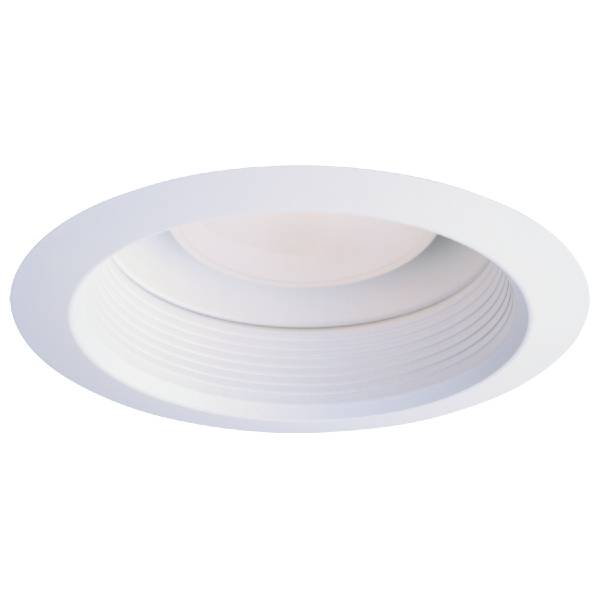 Halo 30WAT H7 30 Open Self-Flanged Round Lighting Trim, 6 in Dia Inside x 7-1/4 in Dia Outside, Incandescent/Halogen Lamp, For Use With H7 Downlight Fixture, E7ICAT and E7RICAT Housing, Metal