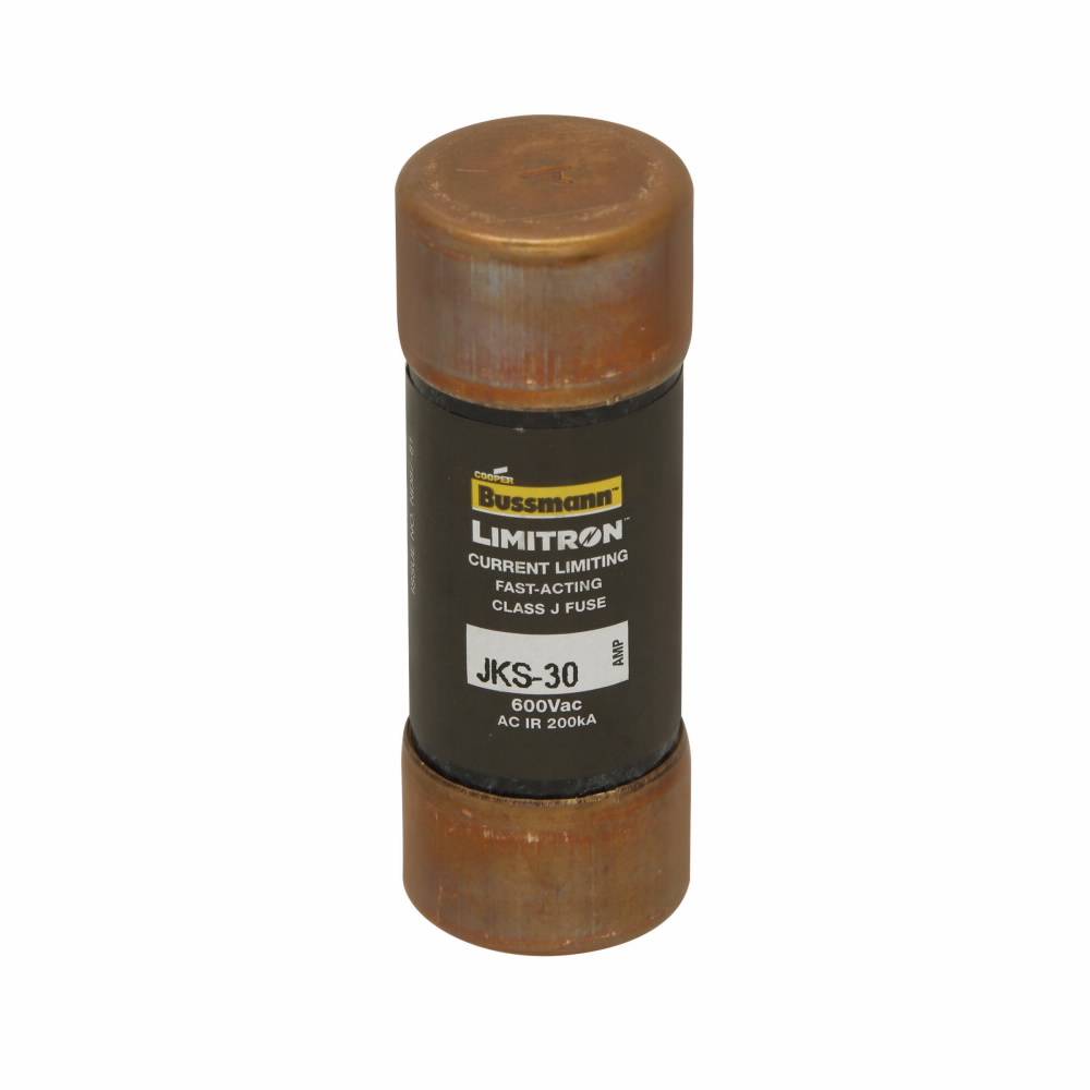 Bussmann Limitron™ JKS-10 Fast Acting Current Limiting Low Voltage Fuse, 10 A, 600 VAC, 200 kA Interrupt, J Class, Cartridge Body