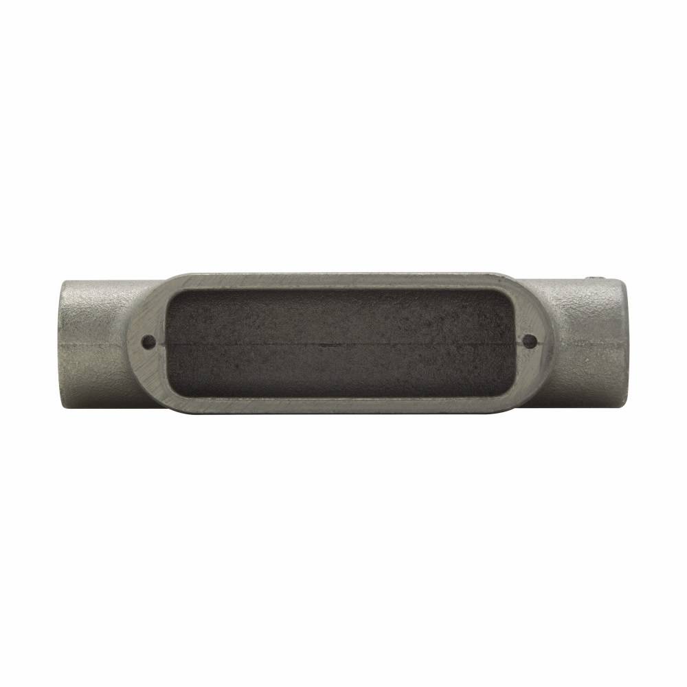 Crouse-Hinds Condulet® C68 Type-C Conduit Outlet Body, 2 in Hub, 8 Form, 88 cu-in Capacity, Feraloy Iron Alloy, Electro-Galvanized/Aluminum Acrylic Painted
