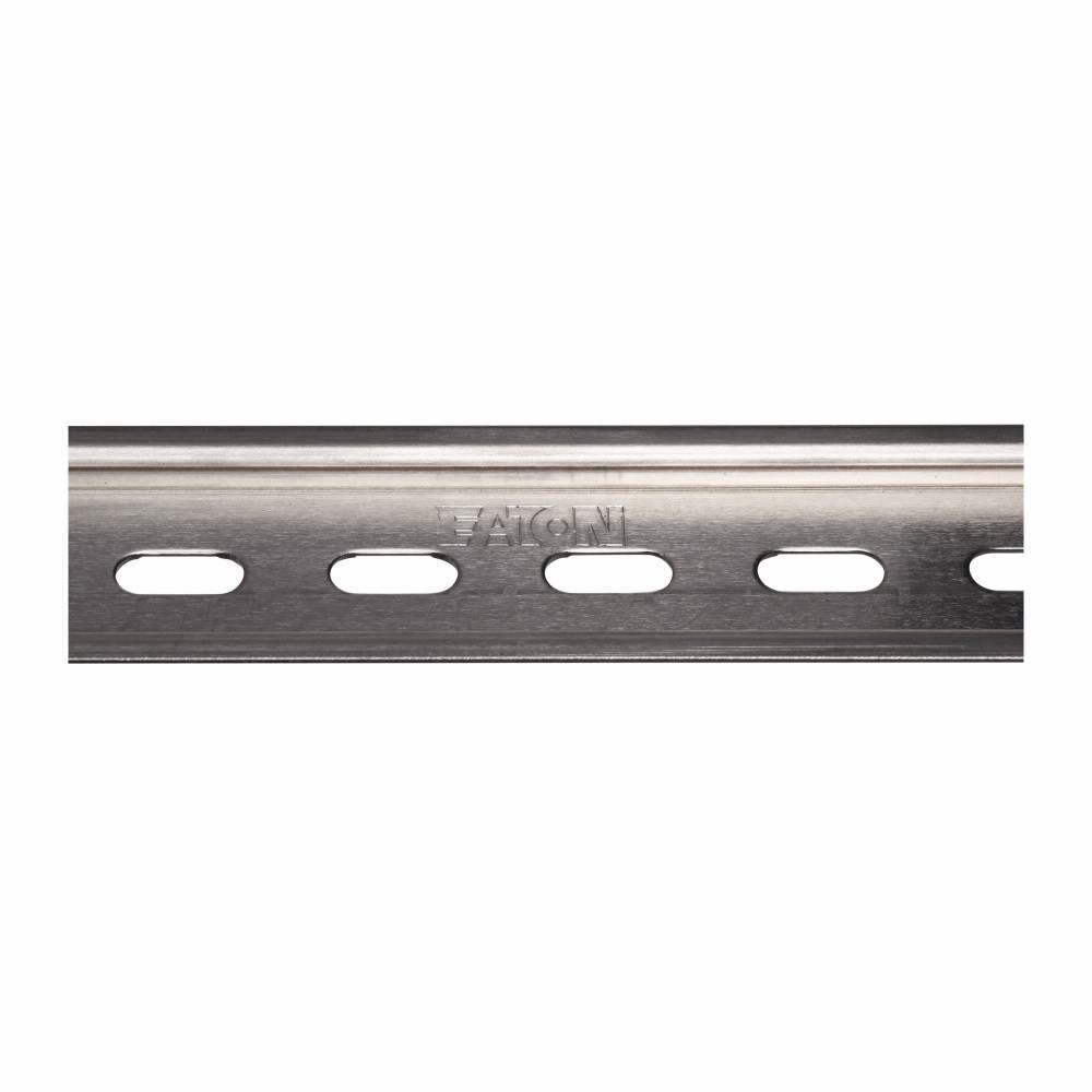 EATON XBANS3575PL Slotted DIN Rail, 2 m L x 35 mm W x 7.5 mm H, Aluminum
