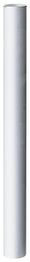 Siemens 8WD4308-0EA Single Mounting Pipe, 25 mm W x 250 mm H, For Use w/ 8WD4 50 mm & 70 mm Dia Signaling Columns