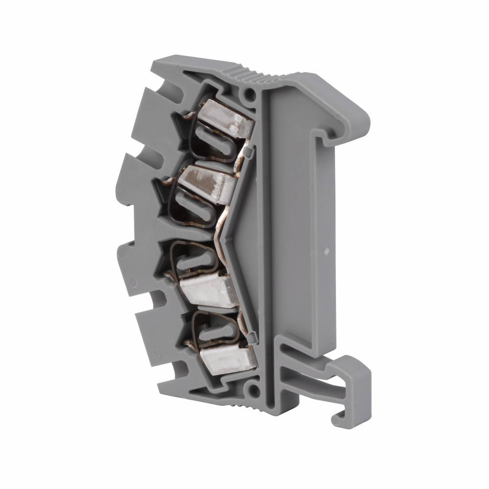 EATON XBPTA25D22 Spring Clip Angled Terminal Block, 5.2 mm