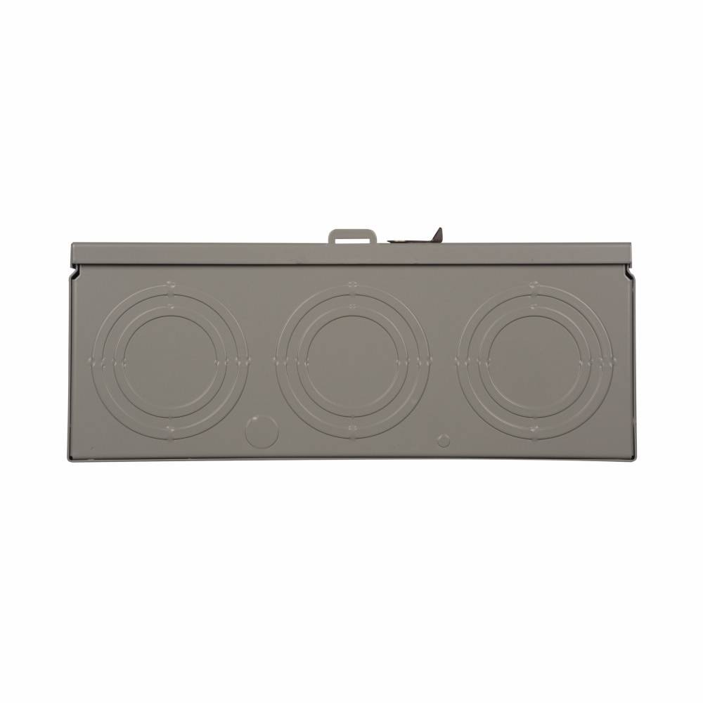 EATON Cutler-Hammer 1009760ACH 3-Wire 1-Position Commercial Service Single Meter Socket With Lever Bypass, 600 VAC, 320 A, 1 Phase