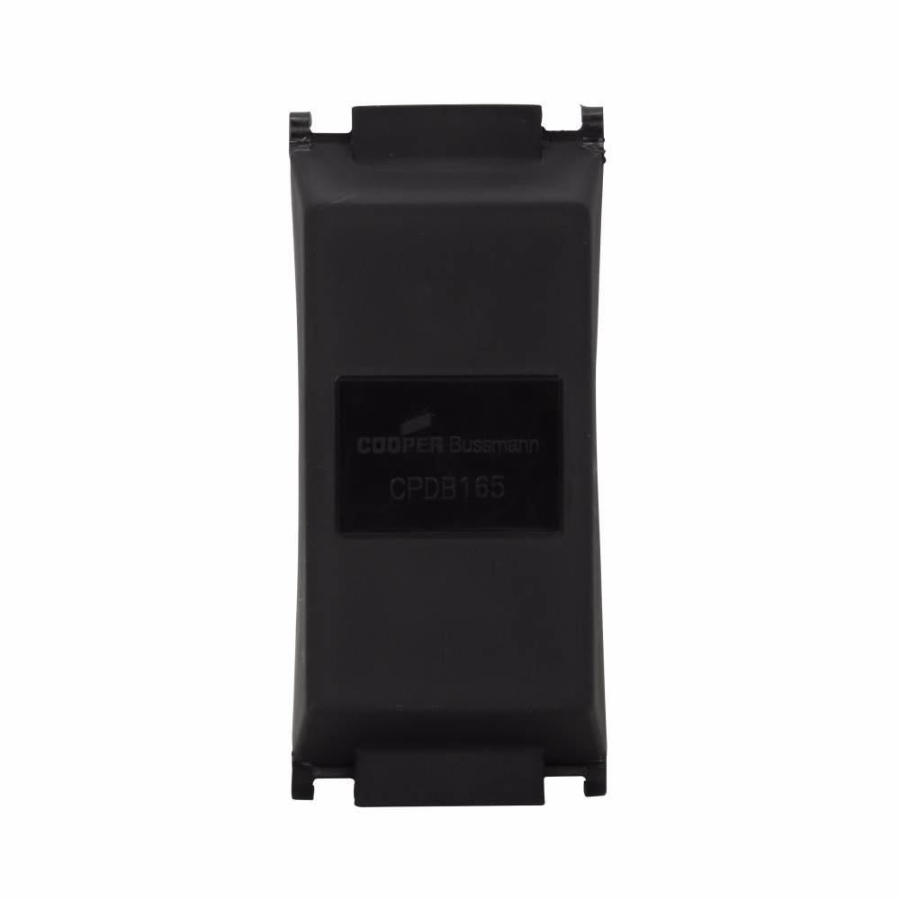 Bussmann Champ-Pak™ CPDB-1 Low Profile Power Distribution Block Cover With 120 V at 50/60 Hz Photocell, 1 Pole, For Use With PDB/163 Series Power Distribution Blocks, Copper-Free Aluminum