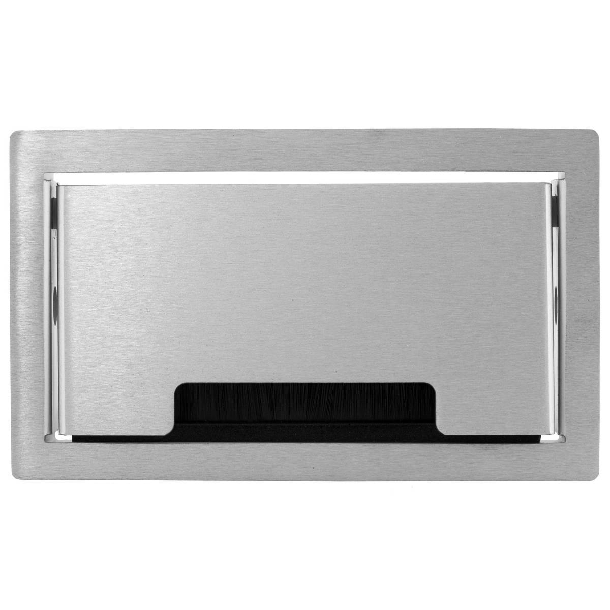 Wiring Device-Kellems WSBFGROMBAL Pre-Wired Standard Grommet Cover With Dust Shield, 5.68 in L x 3.39 in W x 0.96 in D, Composite