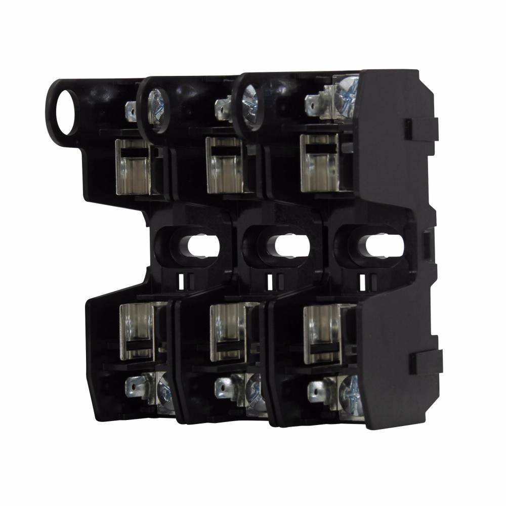Edison HM25030-2QR Modular Ferrule Fuse Block, 250 V, 30 A, 18 to 10 AWG Cu Wire, 2 Poles