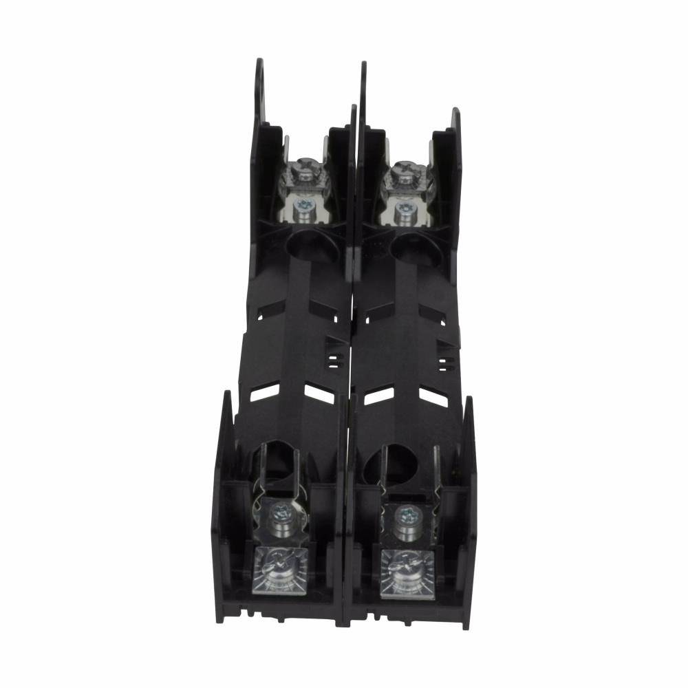 Edison HM60030-2PR Modular Ferrule Fuse Block With Pressure Plate, 600 V, 30 A, 18 to 10 AWG Cu Wire, 2 Poles