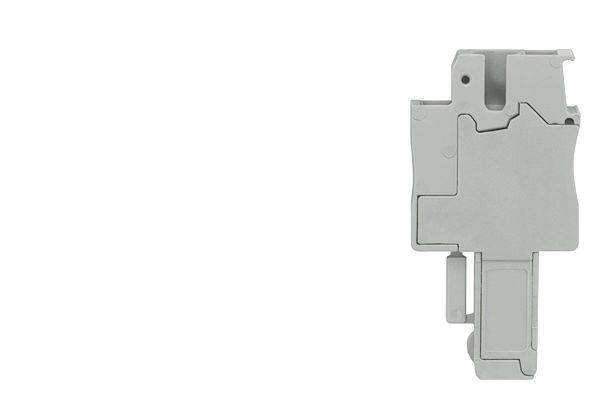 Siemens 8WH90401FB00 Bridgeable Plug-In Coupling With Slot, 0.08 to 2.5 sq-mm Spring Loaded Connection, 500 VAC, 24 A, Right Construction, DIN Rail Mount