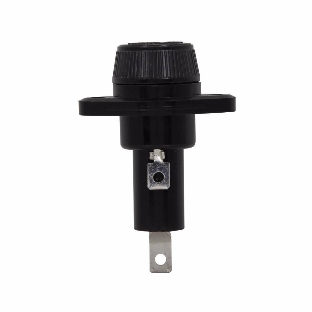 Bussmann BK/HPF-L Standard Fuse Holder With Screw Type Knob, 600 V, 5 A, 1 Pole