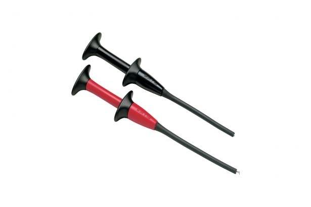 Fluke® SureGrip™ AC283 Plug-In Pincer Clip, 1 A, 5 mm Jaw Opening, Rubber, Nickel Plated