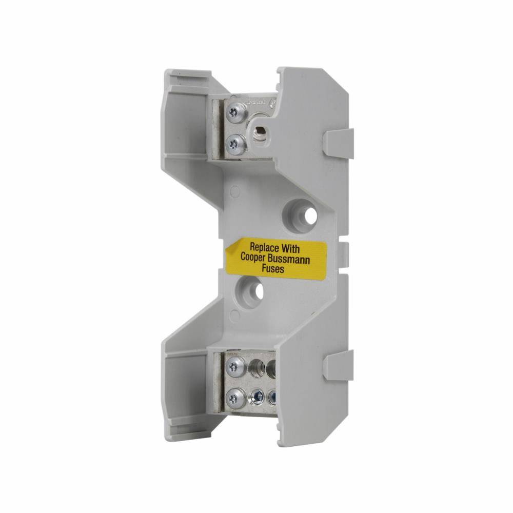 Edison JM60100-1MW14 JM600 Fuse Block, 600 VAC, 70 to 100 A, J Class, 14 to 1/0 AWG Wire, 1 Pole
