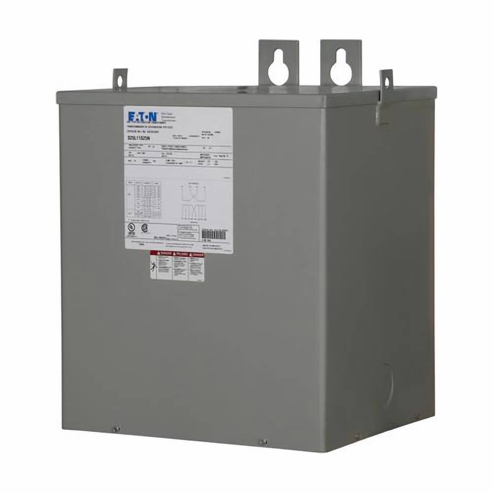 EATON S20N11P02P Type EP Dry Encapsulated Distribution Transformer, 240/480 VAC Primary, 120/240 VAC Secondary, 2 kVA Power Rating, 60 Hz, 1 ph Phase