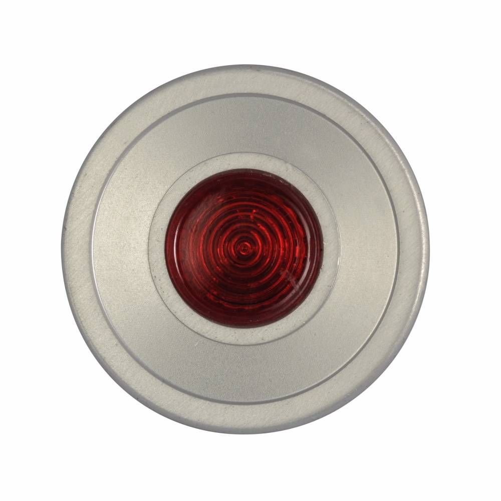 EATON 10250TC65 Blank Heavy Duty Oiltight/Watertight Operator Lens, 1.6 in L x 1.6 in W x 1.5 in H, NEMA 1/2/3/3R/4/4X/12/13/IP65, Round, Aluminum