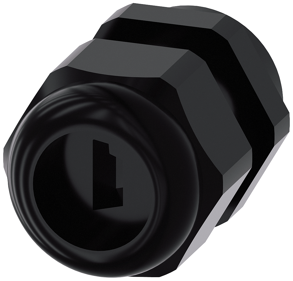 Siemens 3SU19000HF100AA0 Metric Screw, For Use w/ AS-i Profile Cable & AS-i Enclosures w/ 4 to 6 Comm& Points