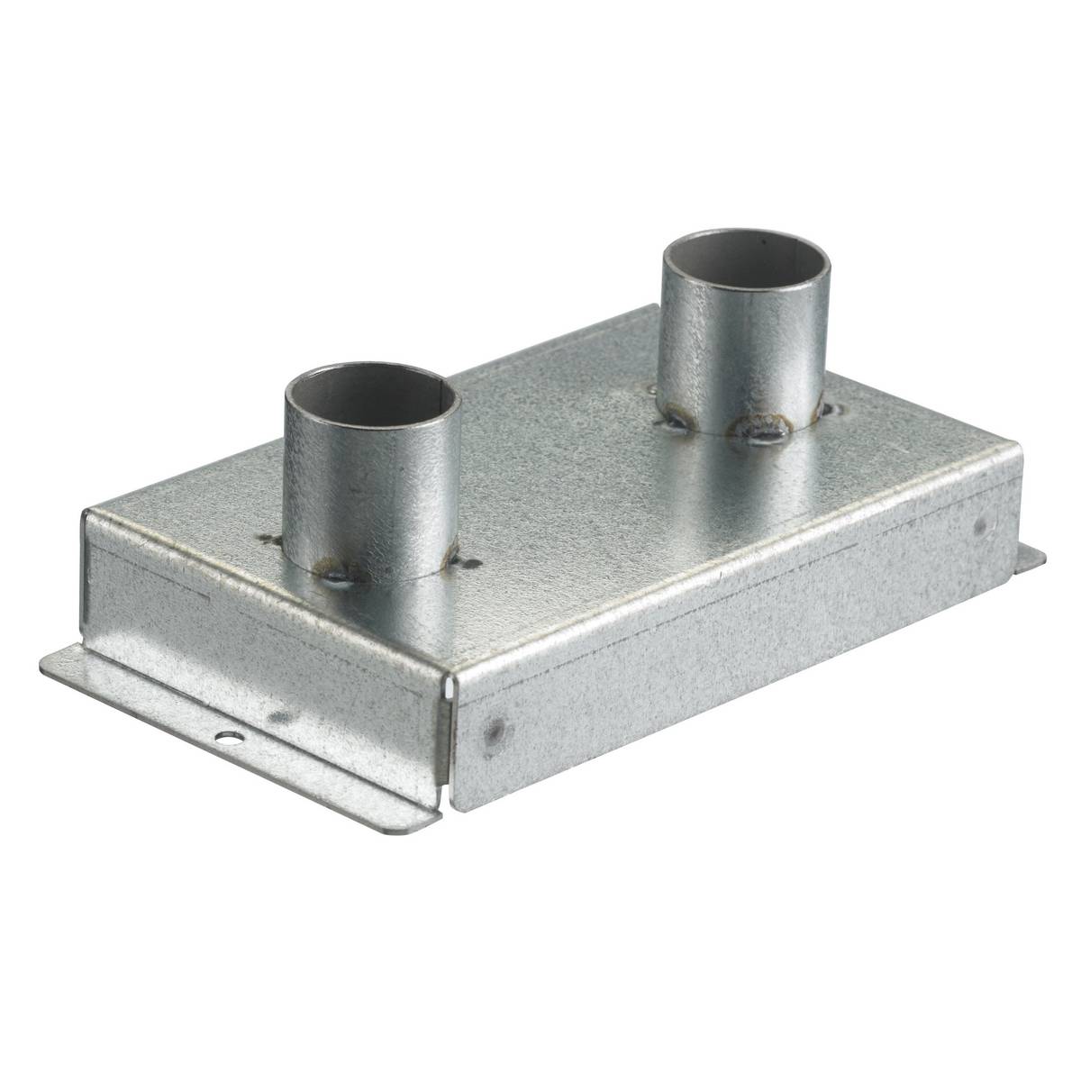 Wiring Device-Kellems SystemOne S1R8JNC1 Replacement Standard Sized Fitting Box, 8 in Hole, For Use With In-Floor Delivery System and Recessed Fire-Rated Poke Through, Galvanized Steel