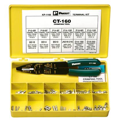 Panduit® KP-1166 Terminal Kit, Plastic